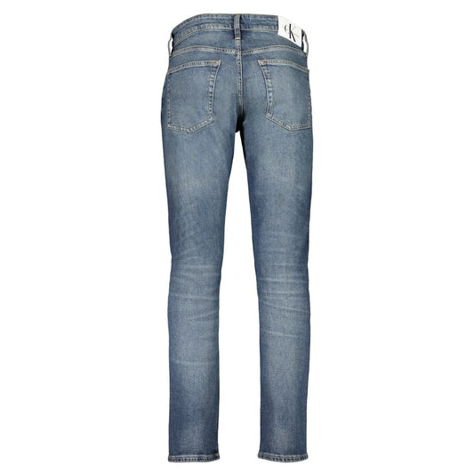 Blue Cotton Men's Jeans