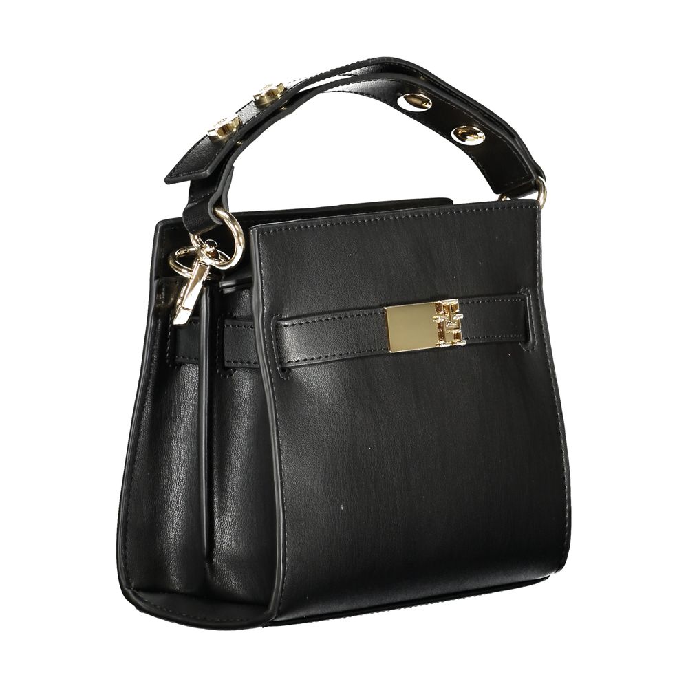 Nero Poliuretano Women Handbag