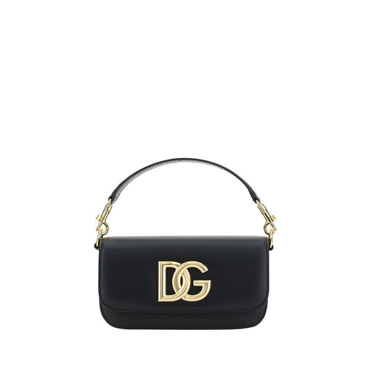 Black Calf Leather Bos Taurus Handbag