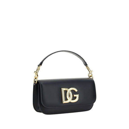 Black Calf Leather Bos Taurus Handbag
