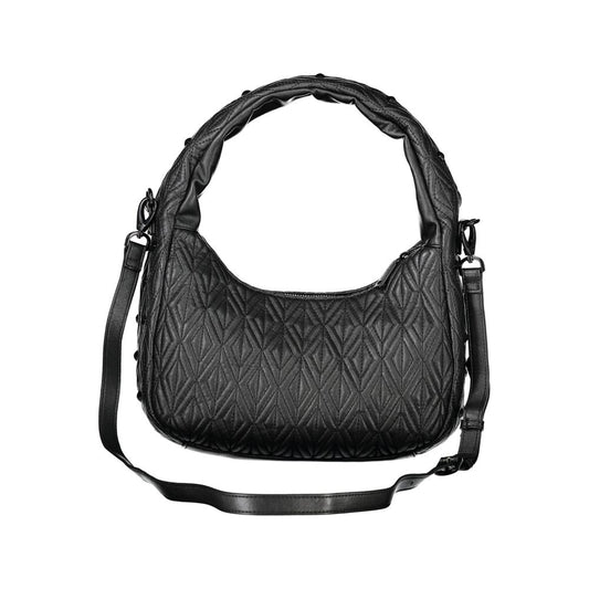 Black Polyurethane Women's Bag