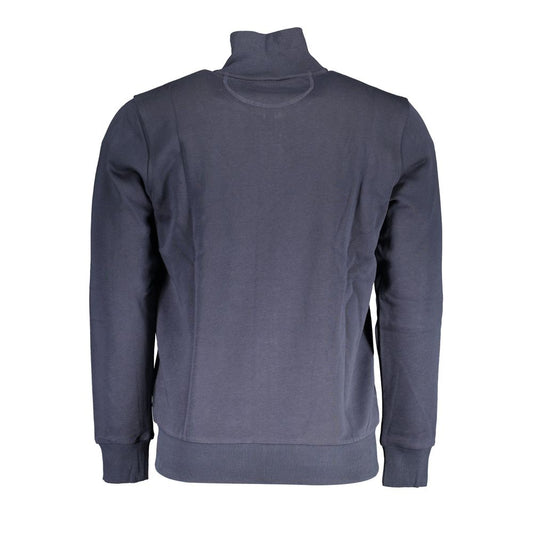 Blue Cotton Men's Sweatshirt