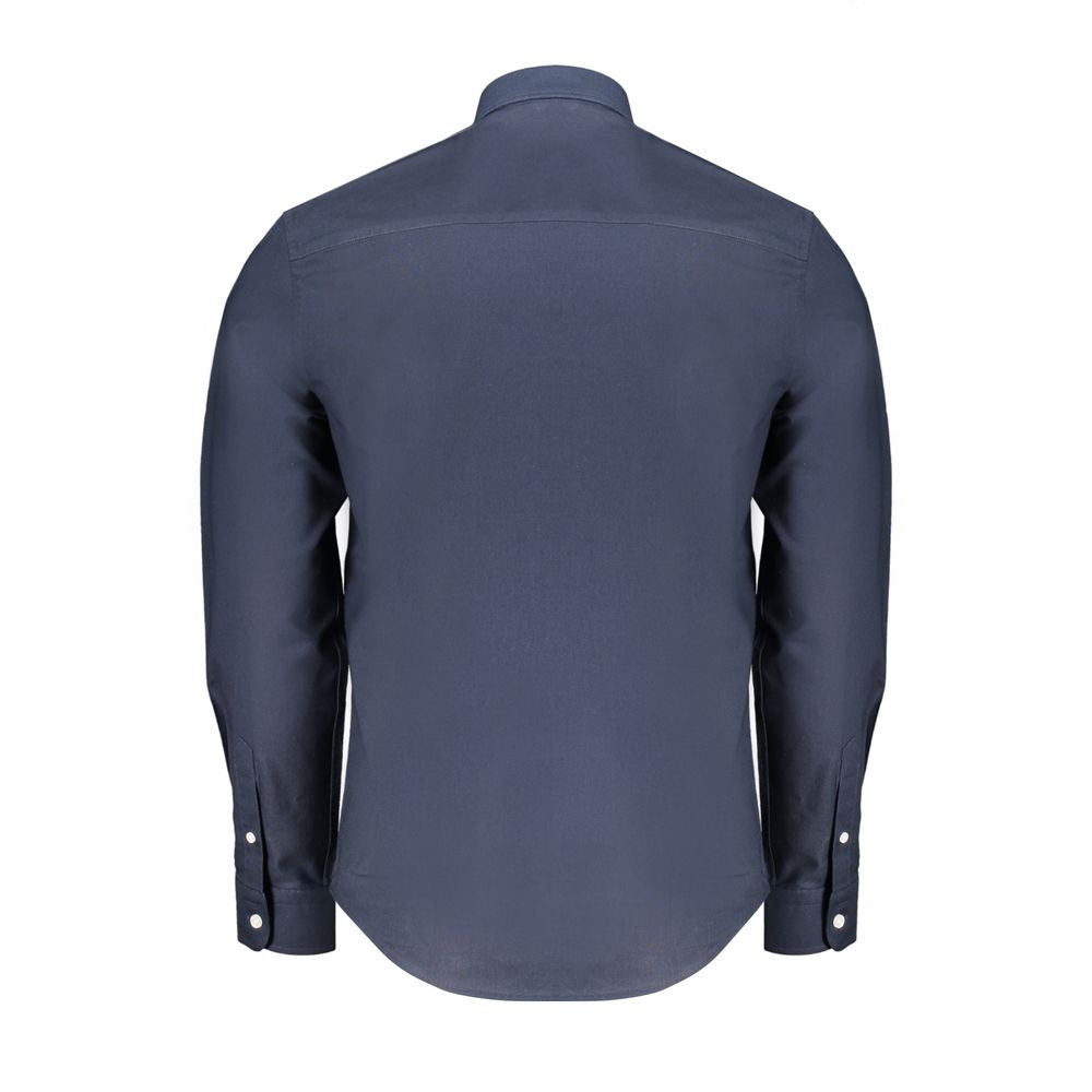 Blue Organic Cotton Men Shirt