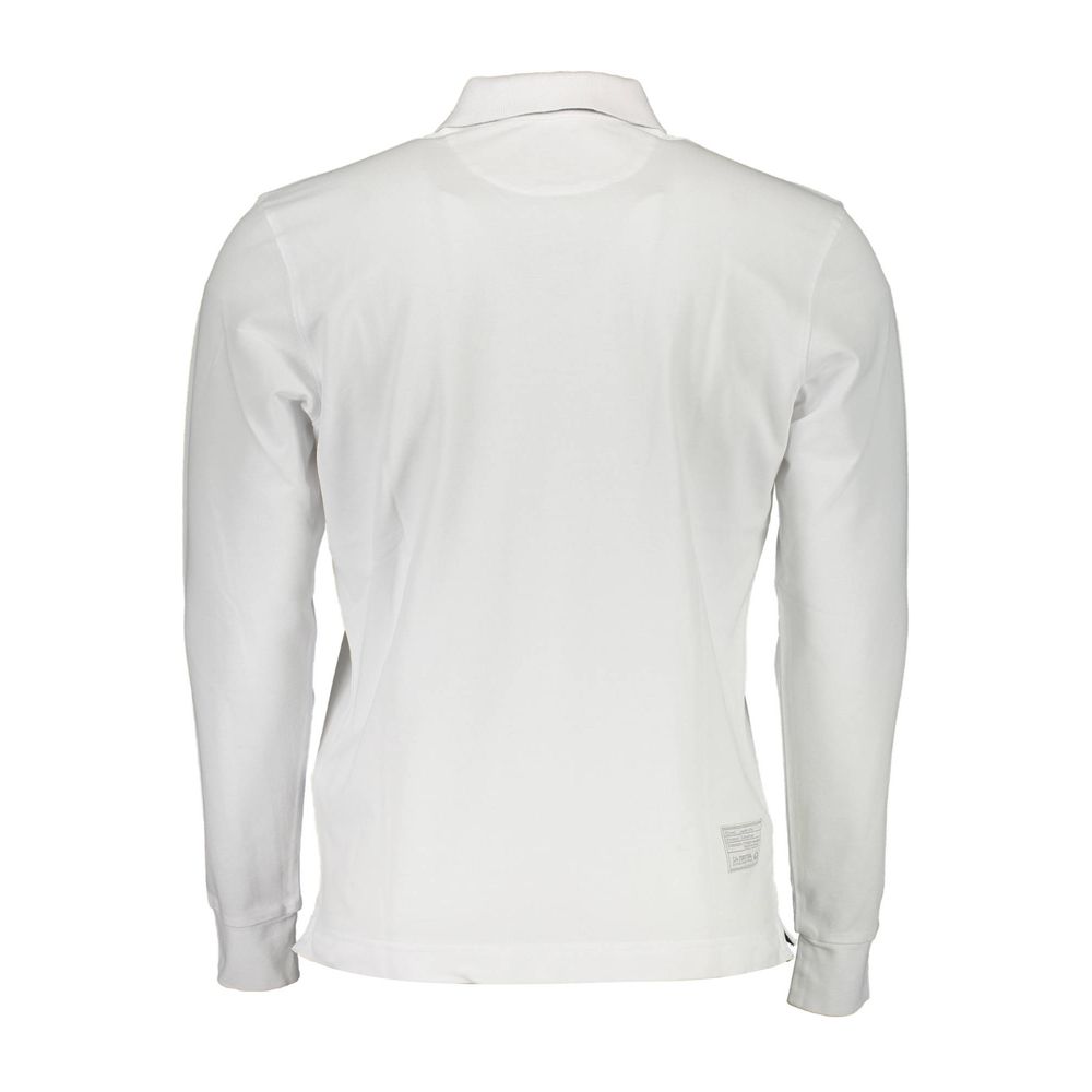 White Cotton Polo Shirt