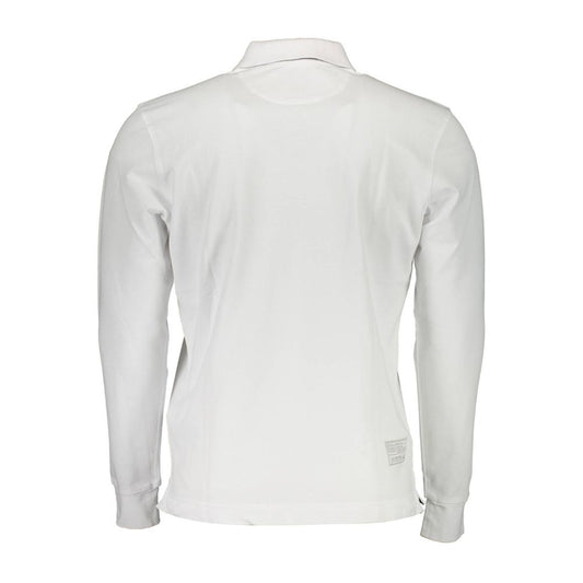 White Cotton Polo Shirt