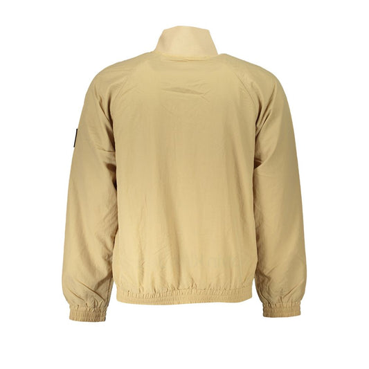 Beige Polyamide Shell Jacket