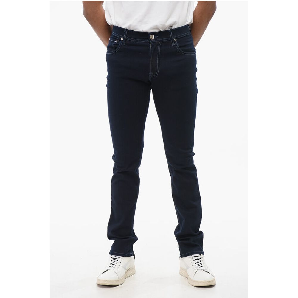 ID Dark Washed Slim Fit Denims 14cm