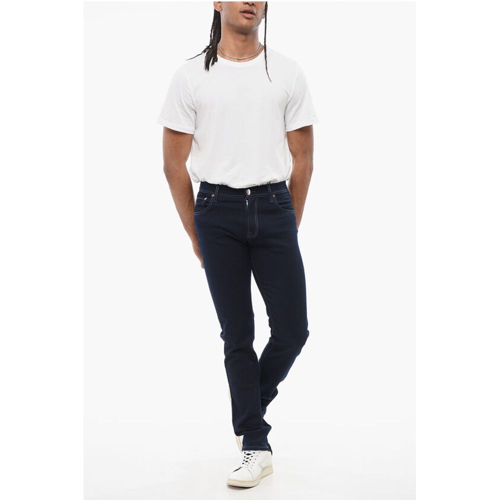 ID Dark Washed Slim Fit Denims 14cm