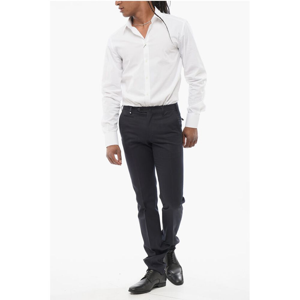 Pure Cotton LEADER Pants with Zipped Pockets