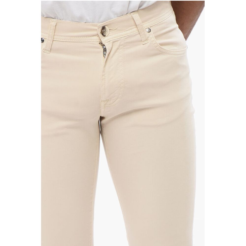 ID 5-Pocketed Stretch Cotton Pants