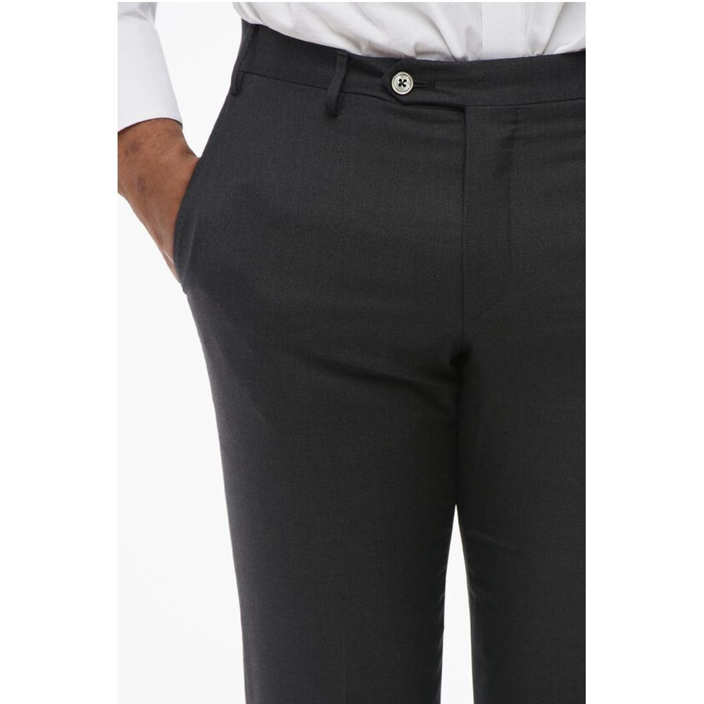 Cashmere Blend LEADER Pants with Belt Loops