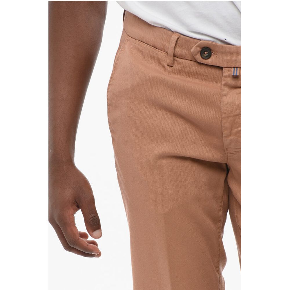 CIRCLE Textured Cotton Chinos Pants