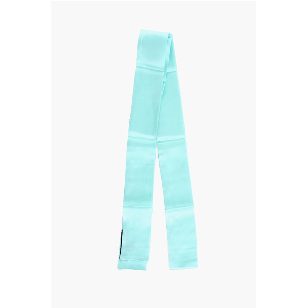 Solid Color Silk Slim Foulard