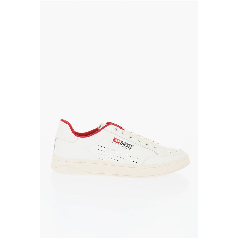 Textured Leather S-ATHENE VTG Low Top Sneakers