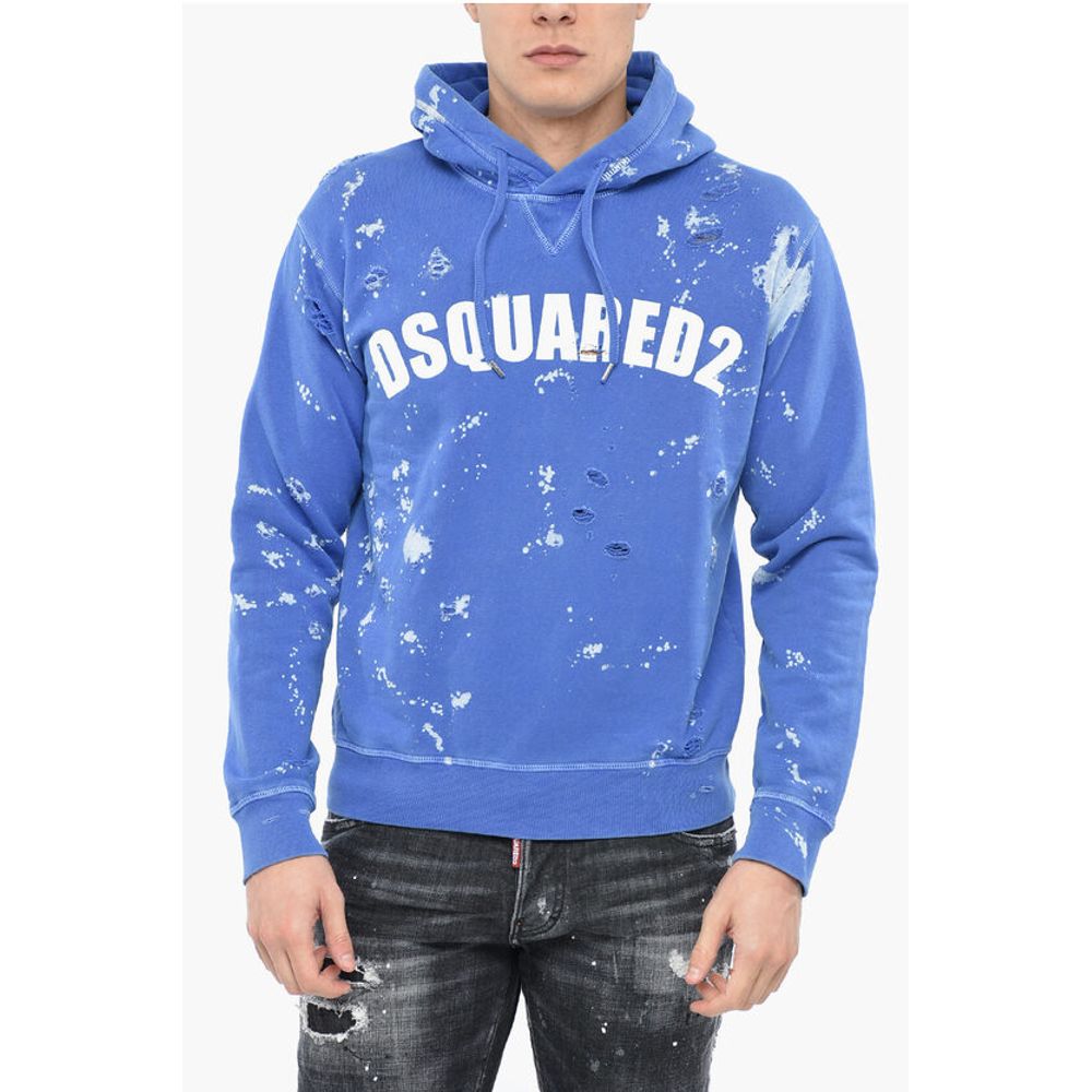 Distressed D2 GOTH FOAM Hoodie
