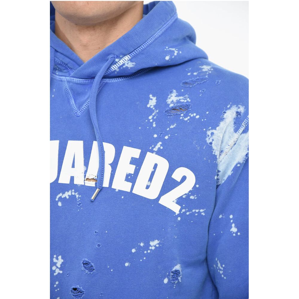 Distressed D2 GOTH FOAM Hoodie