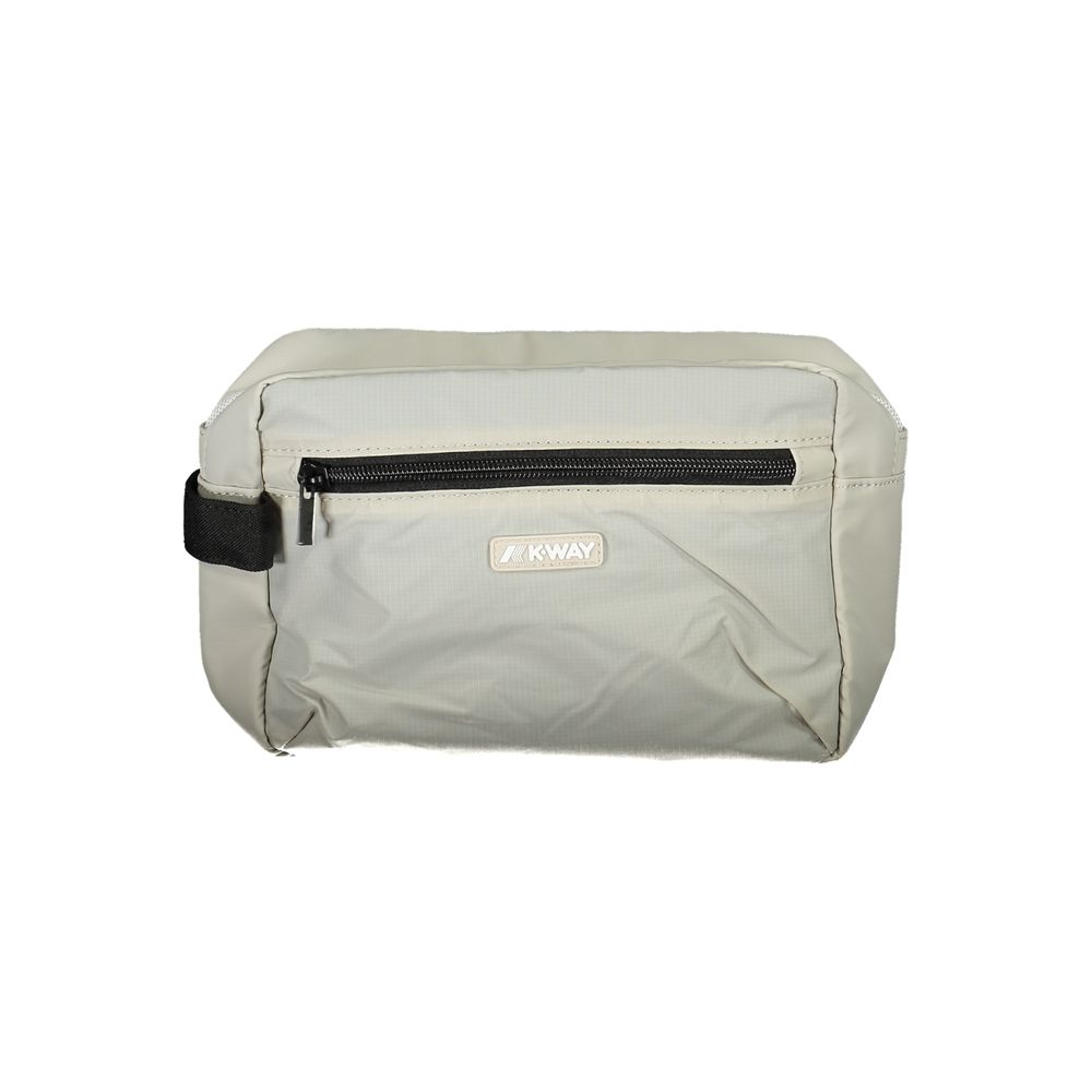 Gray Polyester Leather Accessory