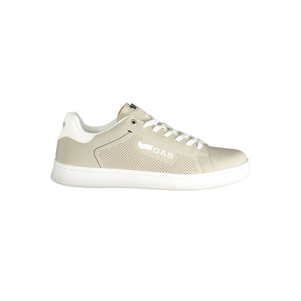 Gray Polyester Men Sneaker