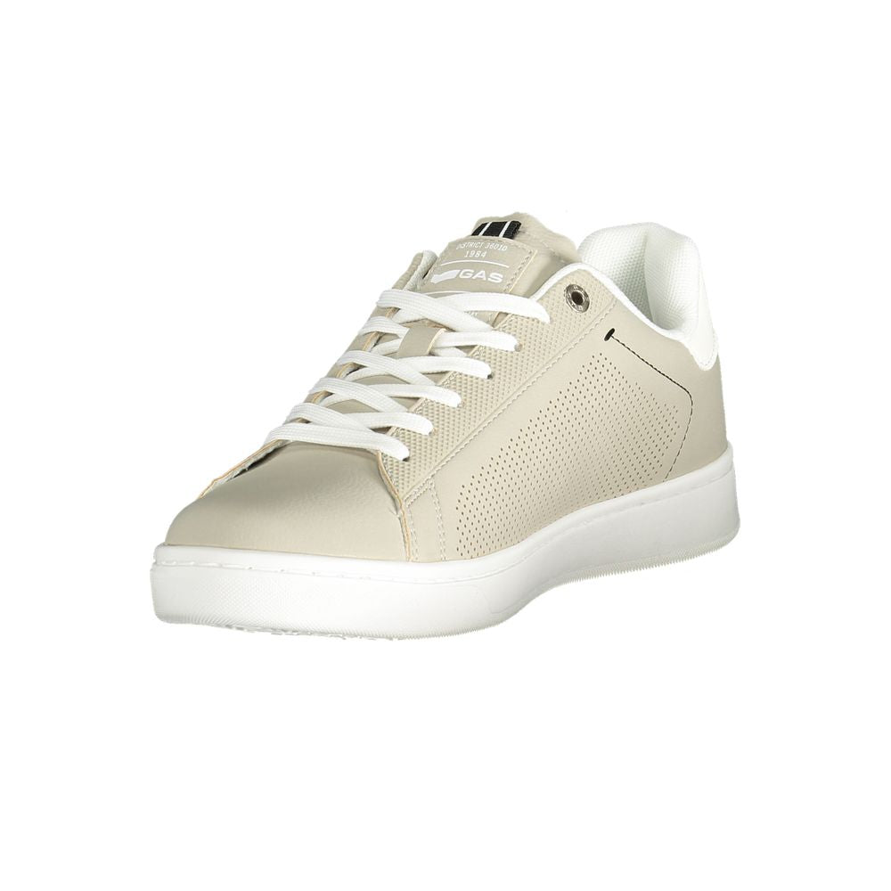 Gray Polyester Men Sneaker