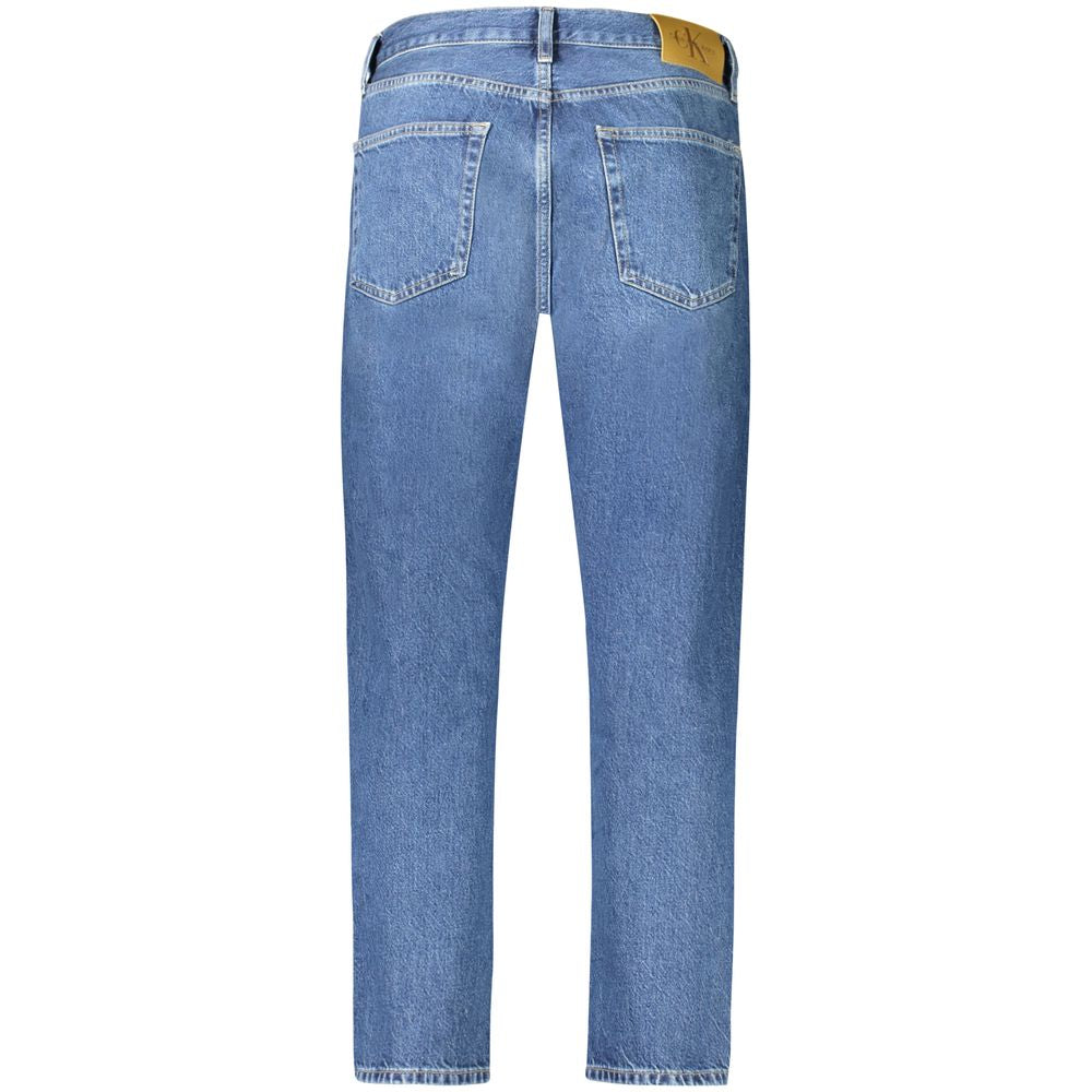 Blue Cotton Jeans Denim
