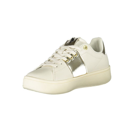 Beige Polyurethane Women Sneaker