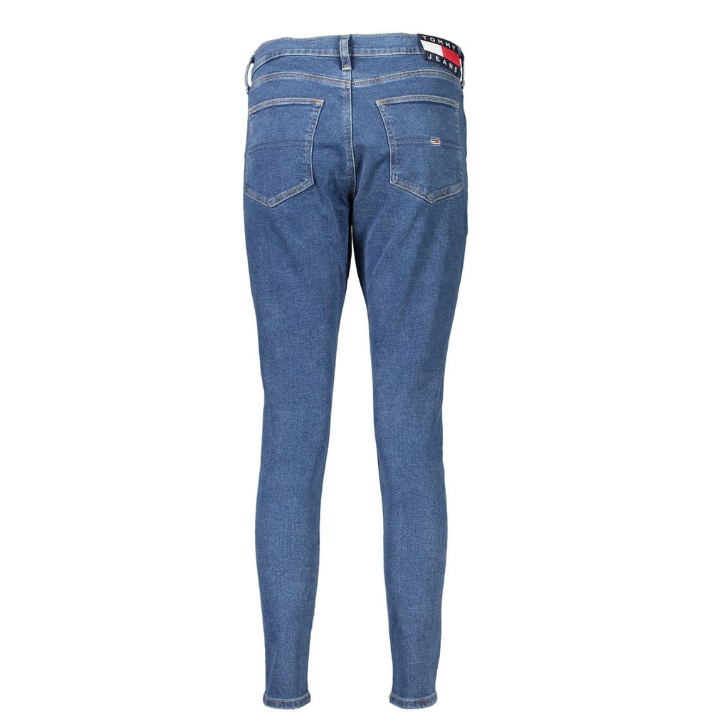 Blue Cotton Jeans Denim