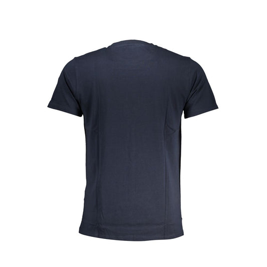 Blu Cotton Men T-Shirt