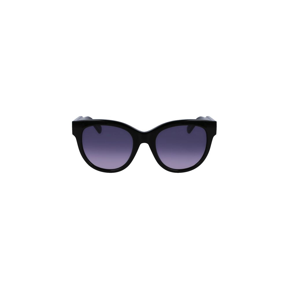 Black Haircalf Women Sunglass