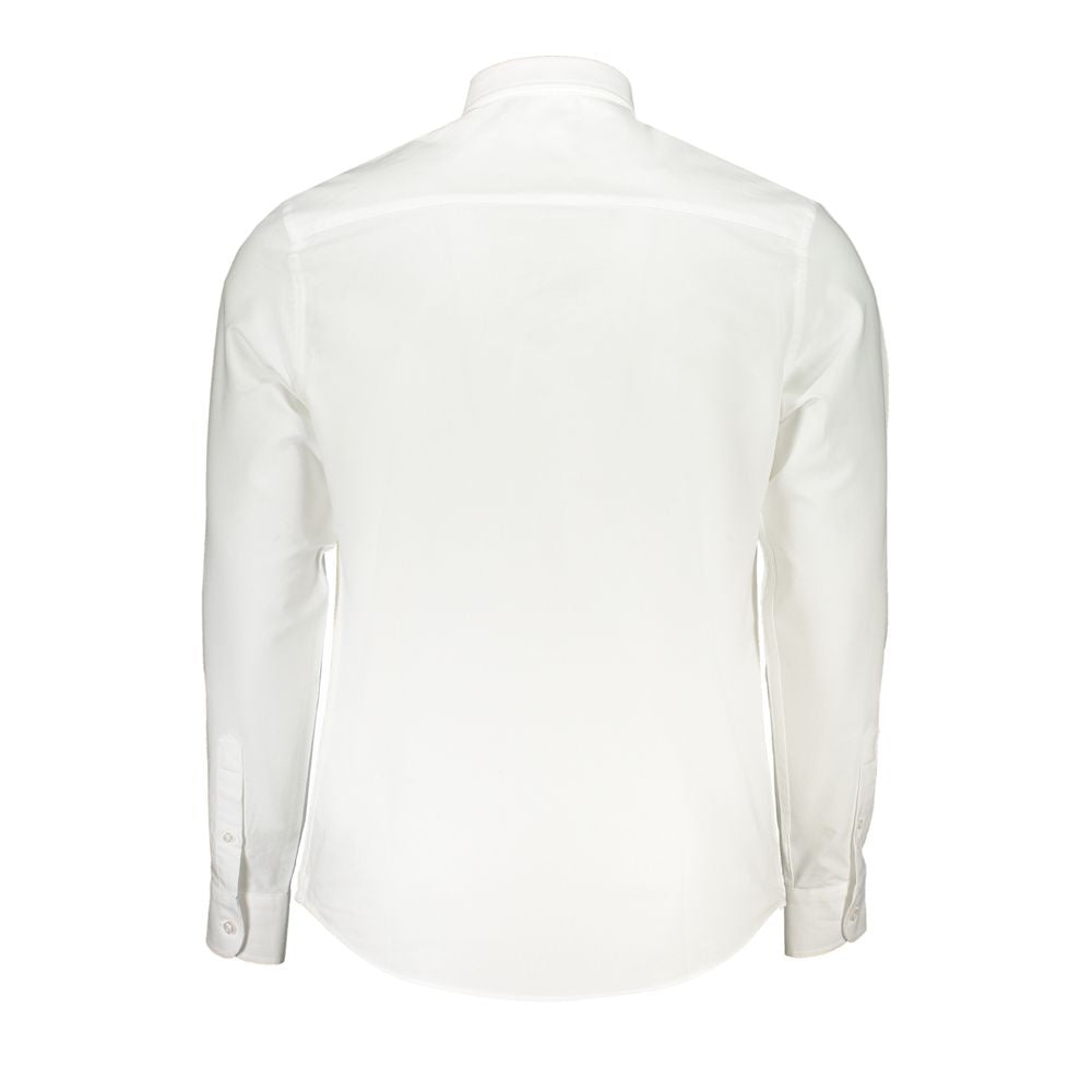 White Cotton Dress Shirt