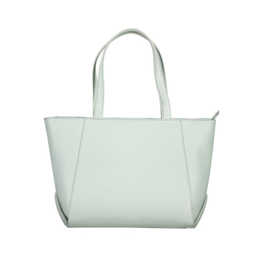 Blue Polyethylene Handbag