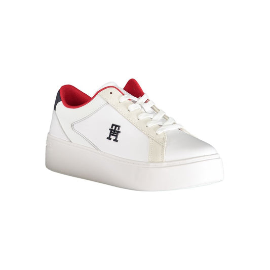 Bianco Poliuretano Woman Sneaker