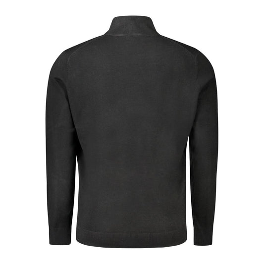 Black Polyester Sweatshirt