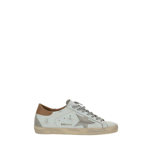 White Leather Superstar Sneakers