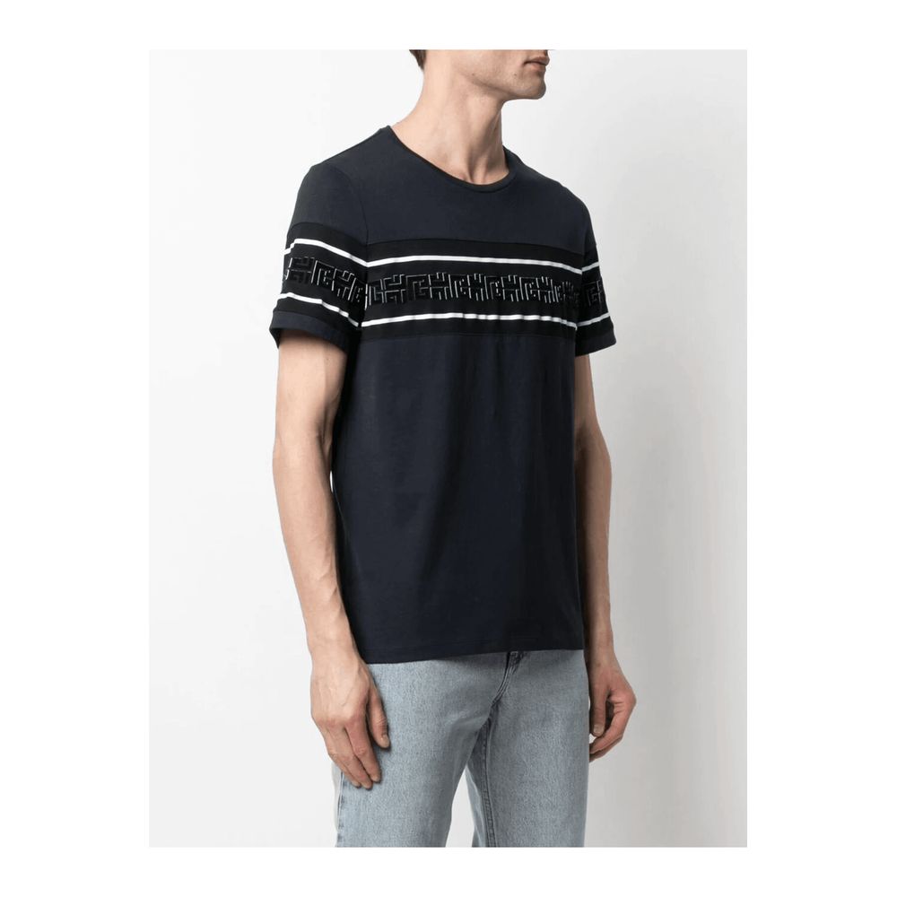 Blue Cotton T-Shirt