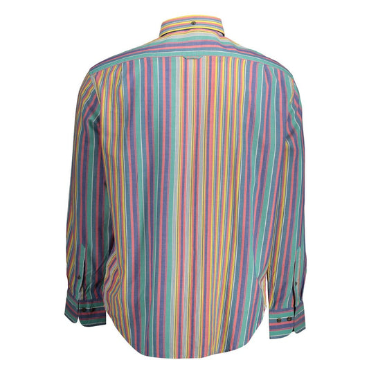 Azzurro Cotton Men Shirt