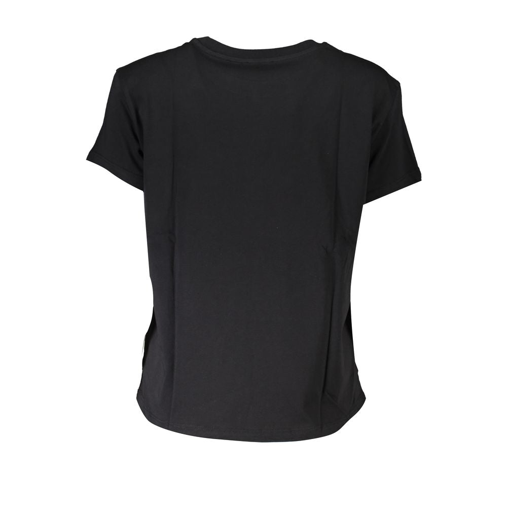 Black Cotton T-Shirt
