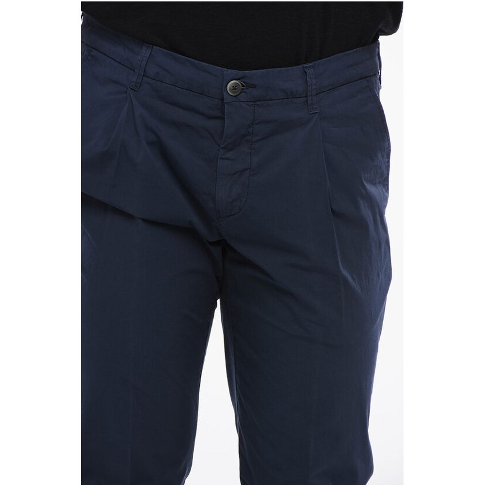 Cotton Pants with Belt Loop