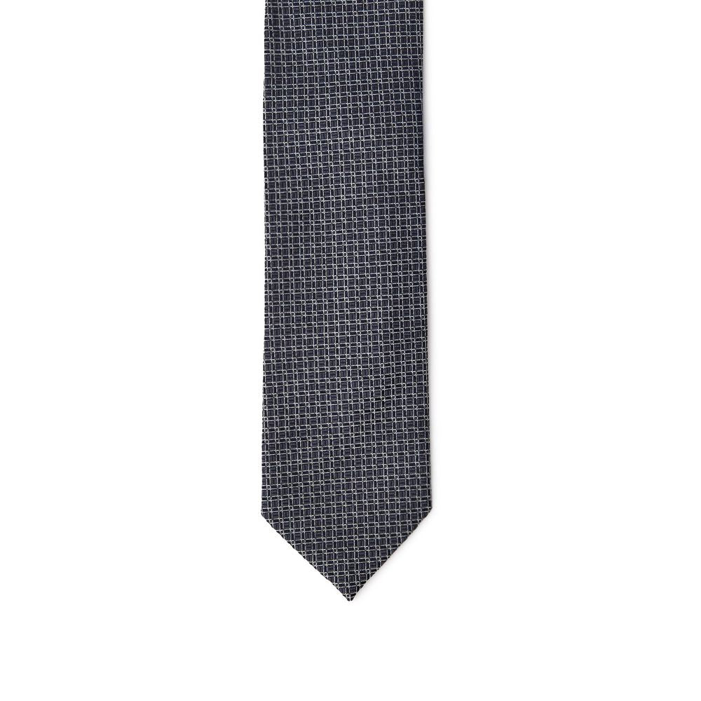 Gray Silk Ties & Bowty