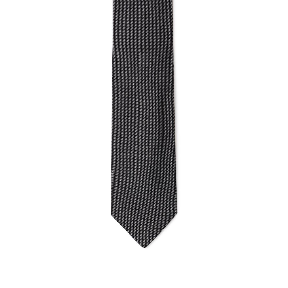 Gray Silk Ties & Bowty