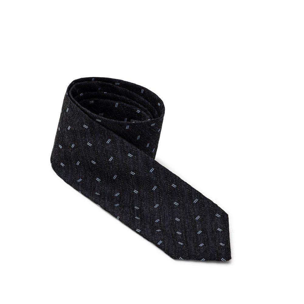 Gray Silk Ties & Bowty