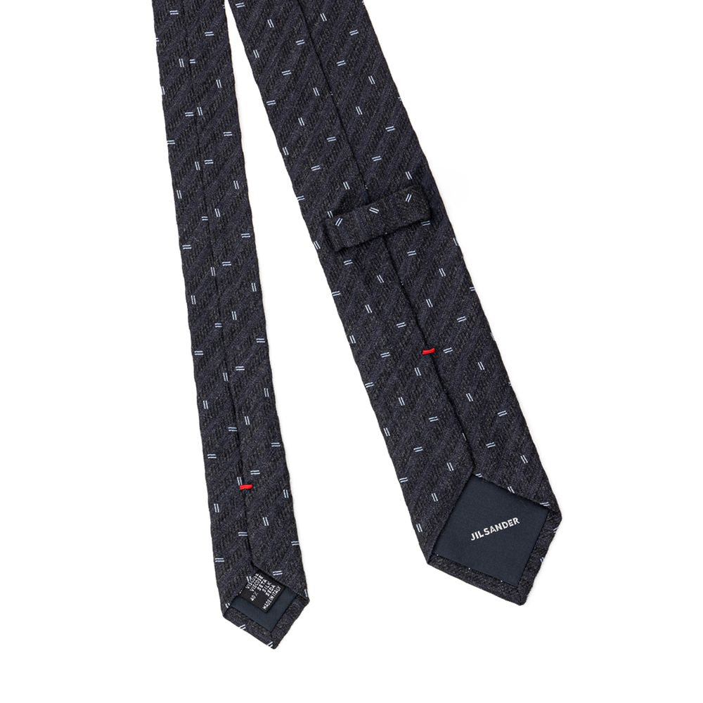 Gray Silk Ties & Bowty