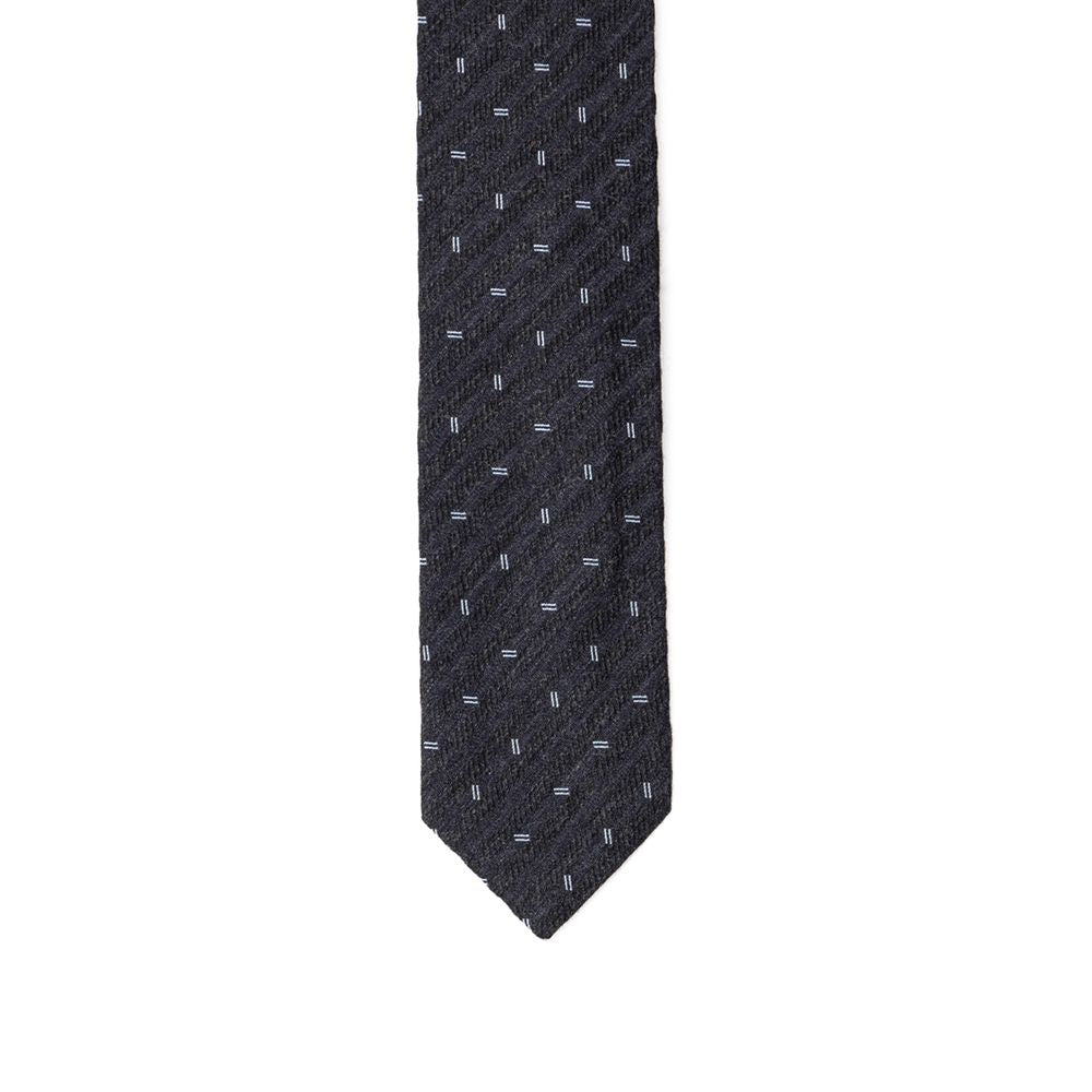 Gray Silk Ties & Bowty