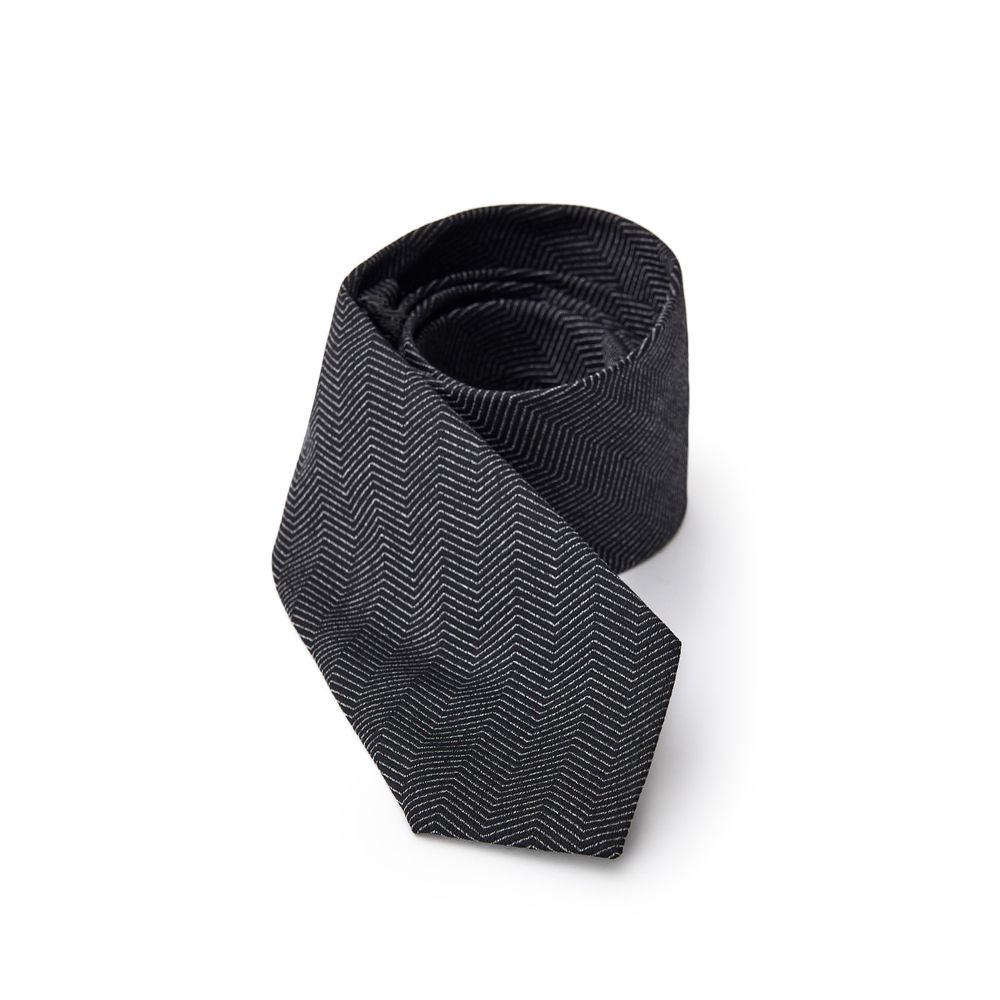 Black Silk Ties & Bowty