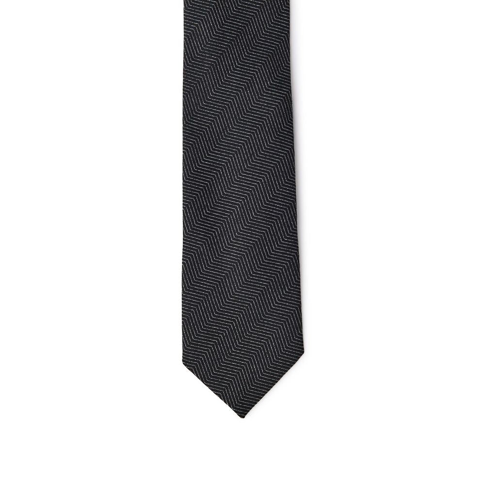 Black Silk Ties & Bowty