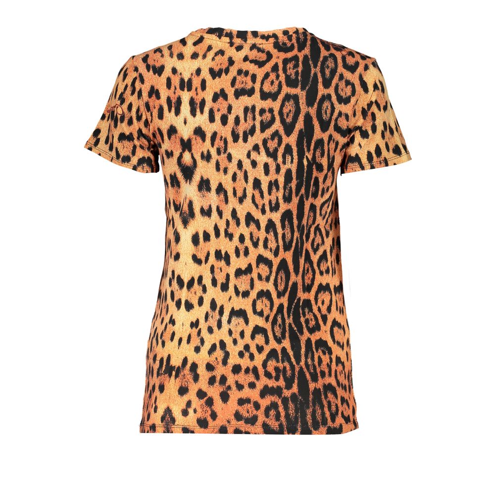 Arancione Cotton Women T-Shirt