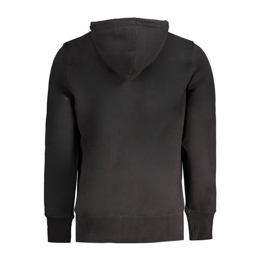 Black Cotton Sweatshirt