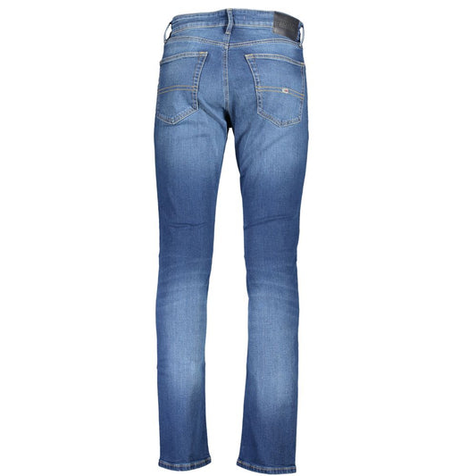 Blue Cotton Men Jeans
