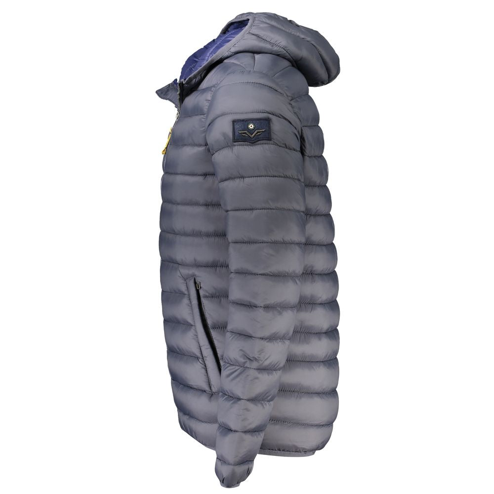 Gray Polyamide Shell Jacket