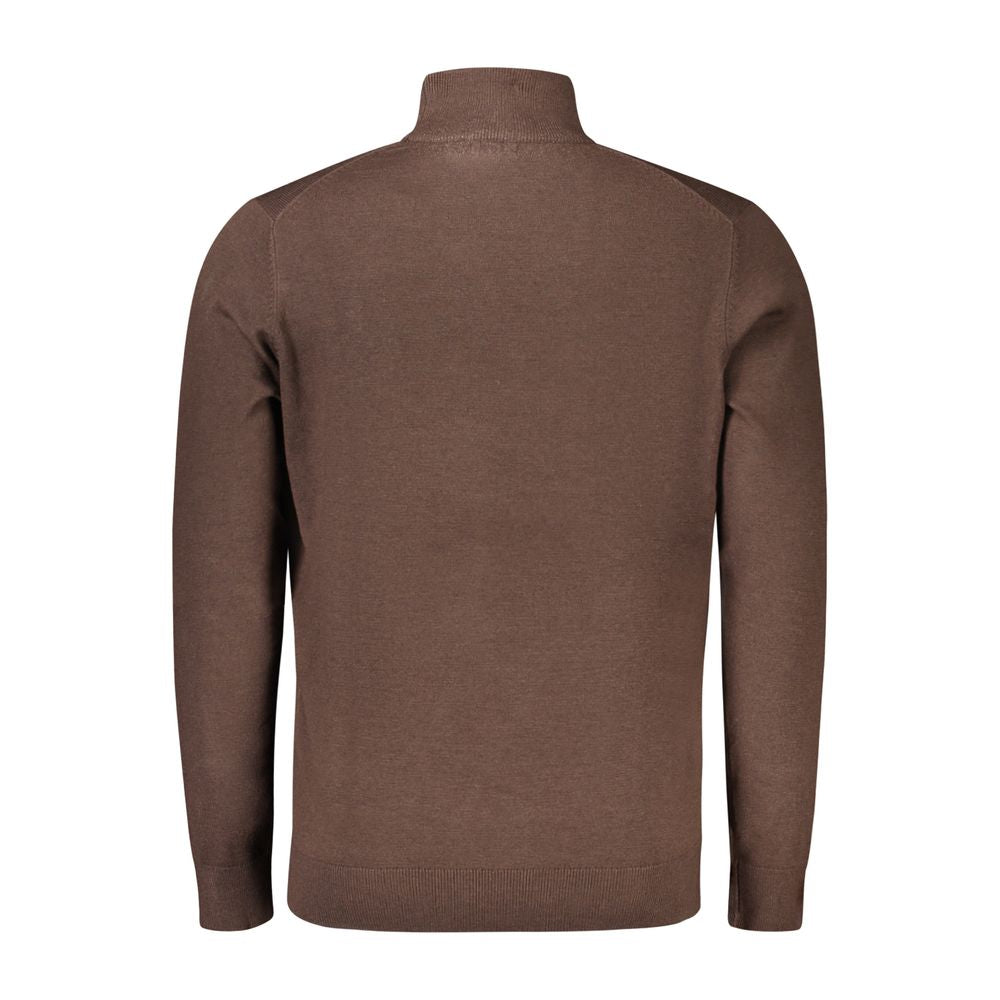 Marrone Poliammide Men Sweater