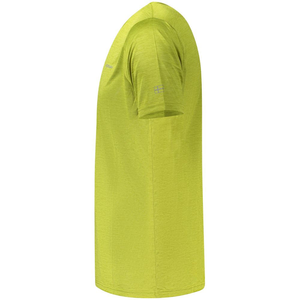 Verde Polyester Men T-Shirt